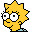 Simpsons Family newborn Maggie Icon